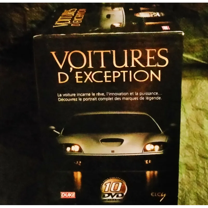 Voitures d'exception - Coffret 10 DVD