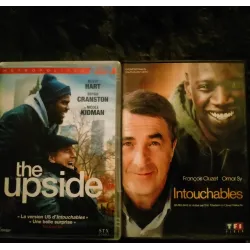 DVD Intouchables + The upside - Pack 2 Films Nakache Toledano Omar Sy Cluzet Kidman