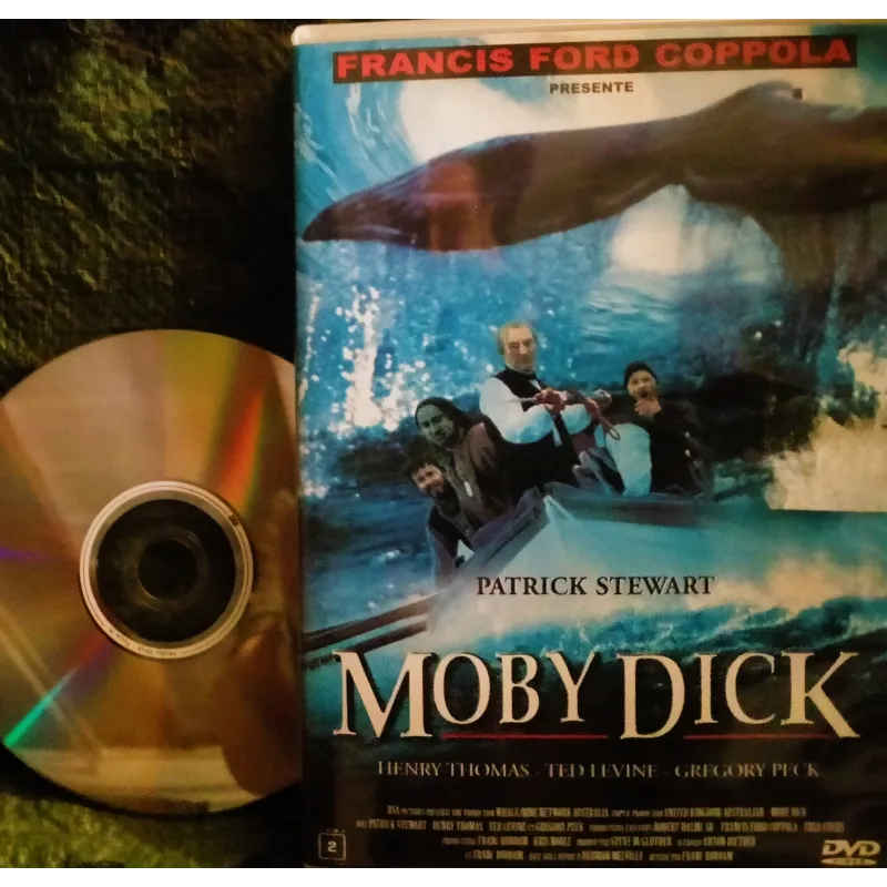 DVD Moby Dick - Roddam Stewart Peck Mini-série 1998