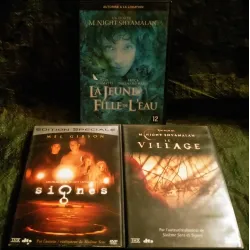 Shyamalan Pack 3 Films DVD Gibson
