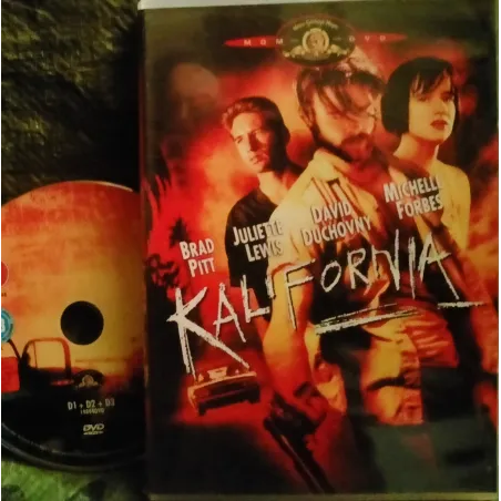 DVD Kalifornia - Brad Pitt Film 1993