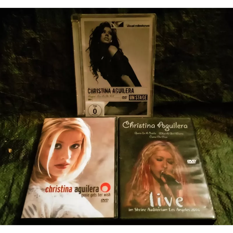 Christina Aguilera Pack 3 DVD