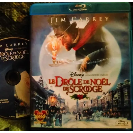 Le drôle de Noël de Scrooge - Zemeckis - Carrey - Oldman Film Blu-ray 2009