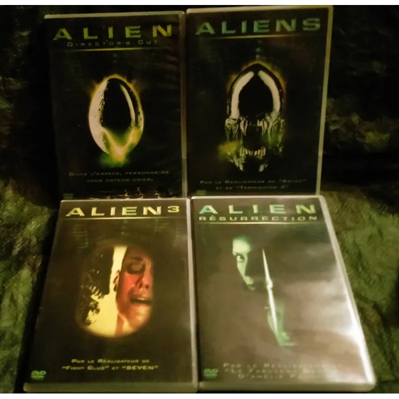 Alien Quadrilogie - Pack 4 Films DVD Sigourney Weaver