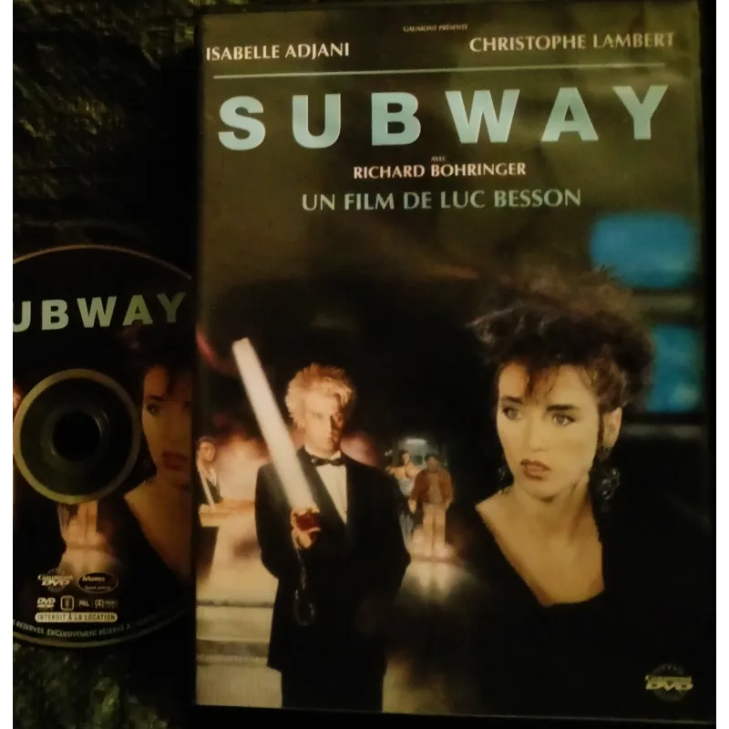 Subway - Luc Besson - Adjani - Lambert - Bohringer Film DVD 1985