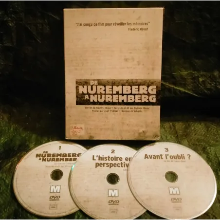 De Nuremberg à Nuremberg - Rossif Coffret 3 DVD 1989