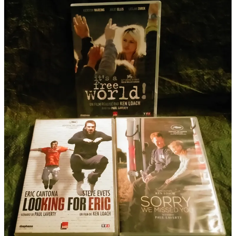 KEN Loach Pack 3 FIlms DVD