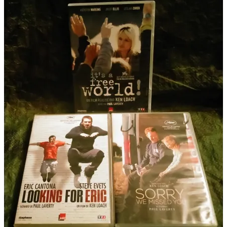 KEN Loach Pack 3 FIlms DVD