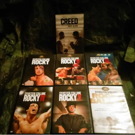Rocky Pack 7 Films DVD Sylvester Stallone CREED