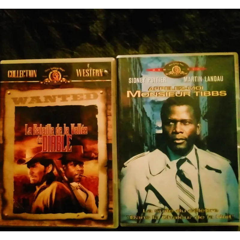 DVD Sidney Poitier Pack 2 Films Appelez-moi Mr Tibbs
La bataille de la vallée du Diable