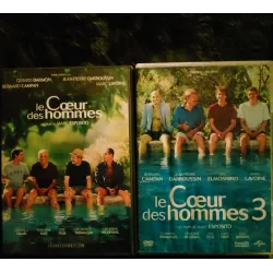 Le cœur des hommes 1 et 3 - Pack 2 Films DVD Darroussin - Campan - Darmon - Lavoine