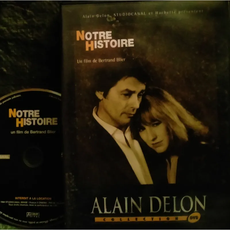 Notre histoire - Blier Delon Baye Galabru Film DVD VF 1984