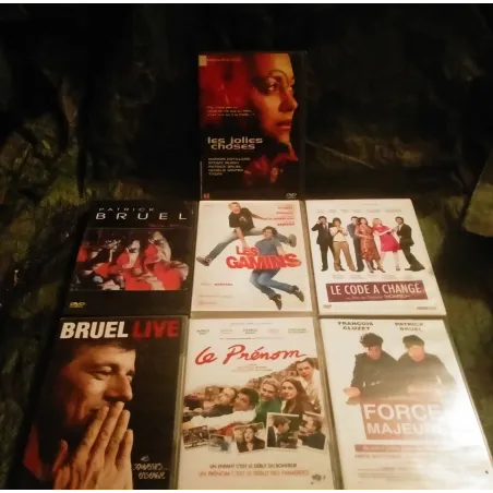 pATRICK Bruel Pack 7 films DVD