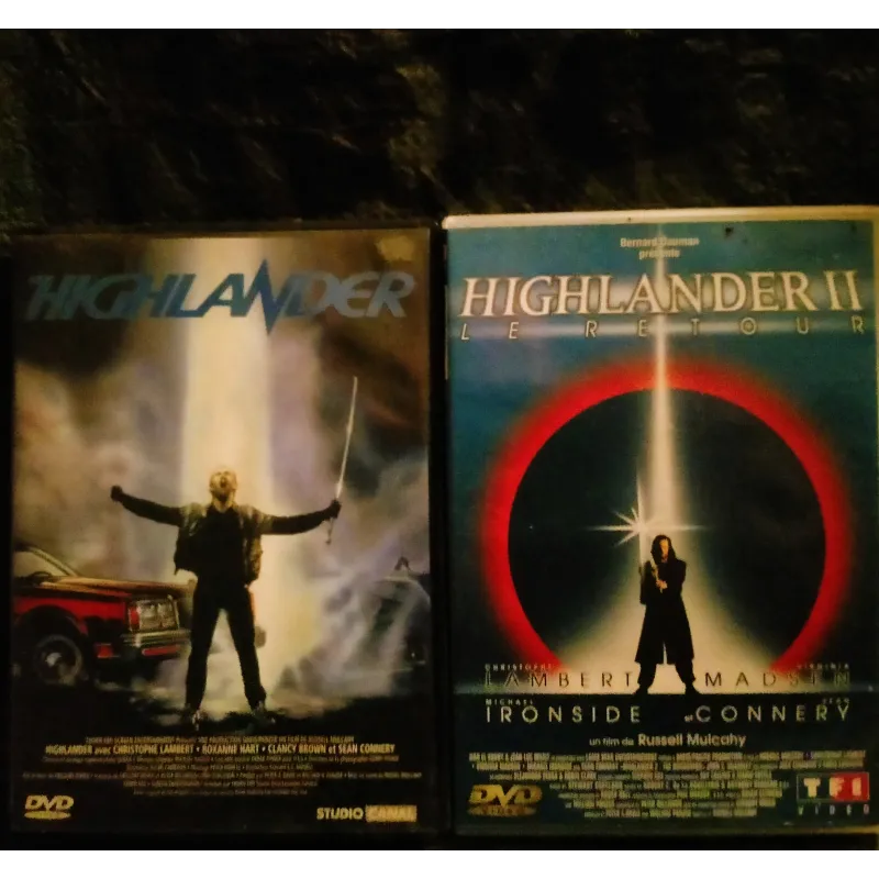 Highlander Pack 2 Films DVD Morahan - CHRISTOPHE Lambert