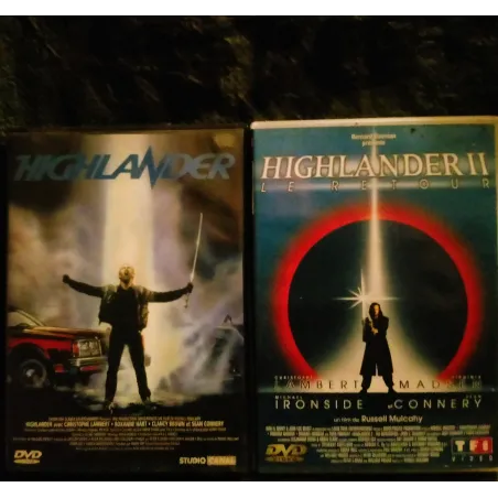 Highlander Pack 2 Films DVD Morahan - CHRISTOPHE Lambert