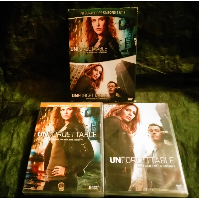 Unforgettable - Saison 1  et 2 - Coffret Pack 14 DVD