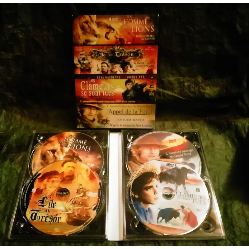 Classiques de la littérature - Coffret 4 Films DVD Harris