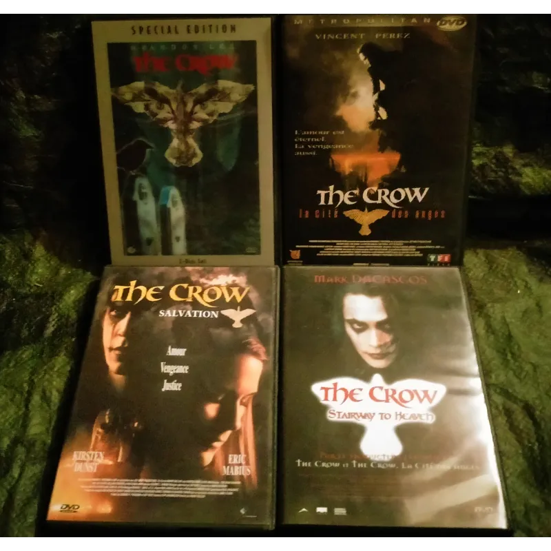 The Crow Pack 4 Films 5 DVD Lee - Dacascos