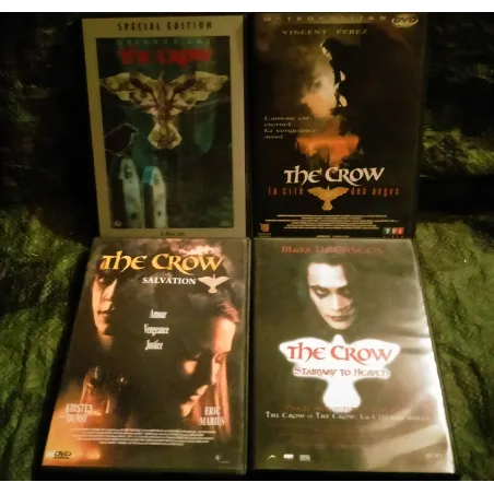 The Crow Pack 4 Films 5 DVD Lee - Dacascos