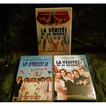DVD La vérité si je mens - Pack Trilogie 3 Films Anconina Elbaz Garcia Elmaleh