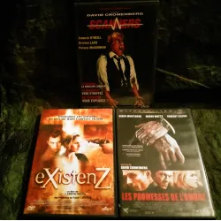 David Cronenberg Pack 3 Films DVD