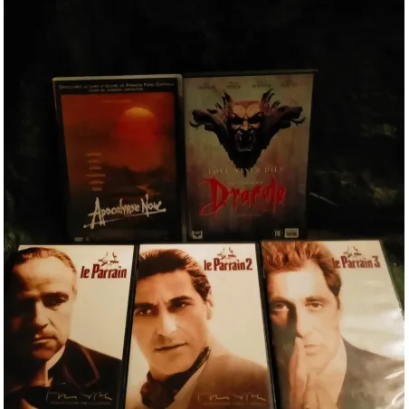 Francis Ford Coppola Pack 5 Films DVD Pacino - De Niro - Duvall - Brando