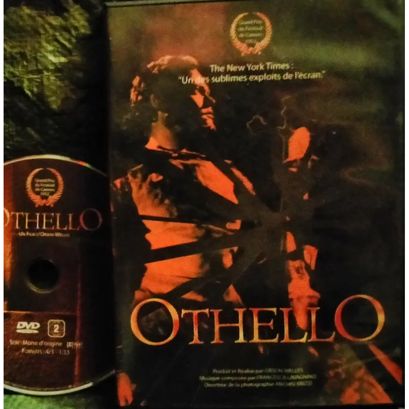 Othello - Orson Welles  Film DVD 1951 VOSTFR