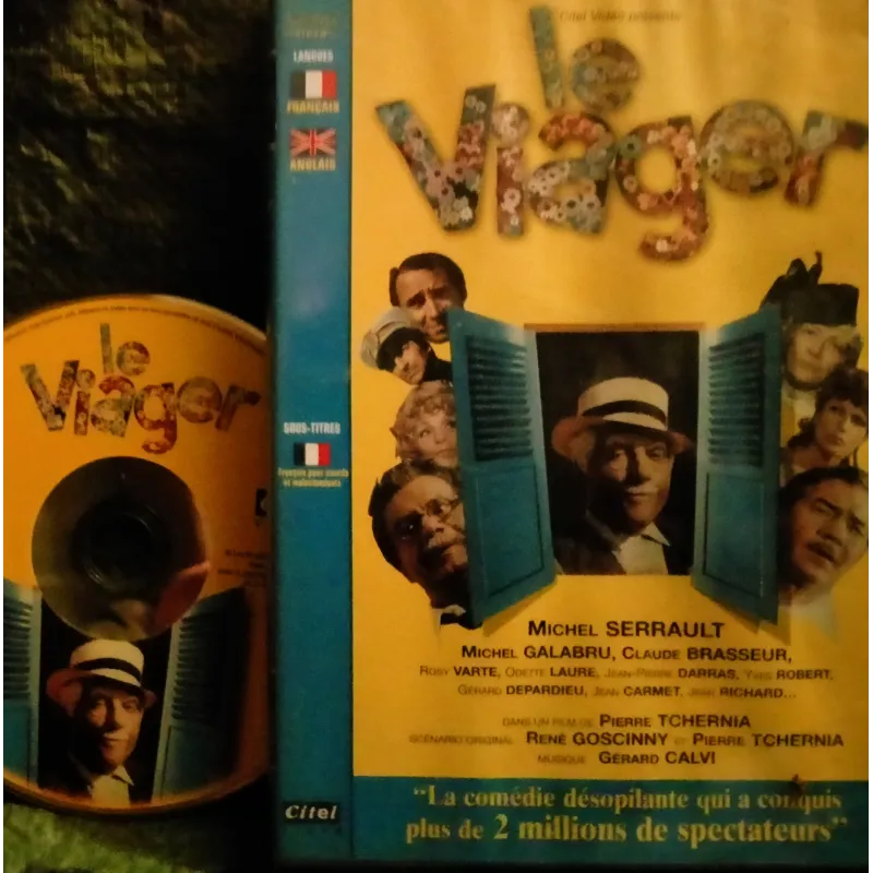 Le Viager - Tchernia - Serrault - Galabru - Brasseur - Film DVD 1972