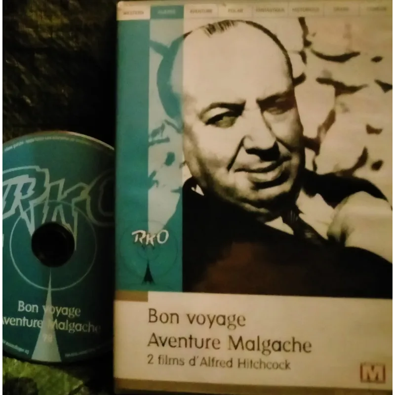 DVD Bon voyage + Aventure Malgache - Hitchcock 2 Films