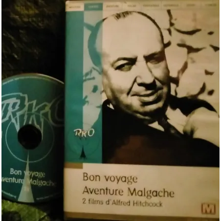 DVD Bon voyage + Aventure Malgache - Hitchcock 2 Films