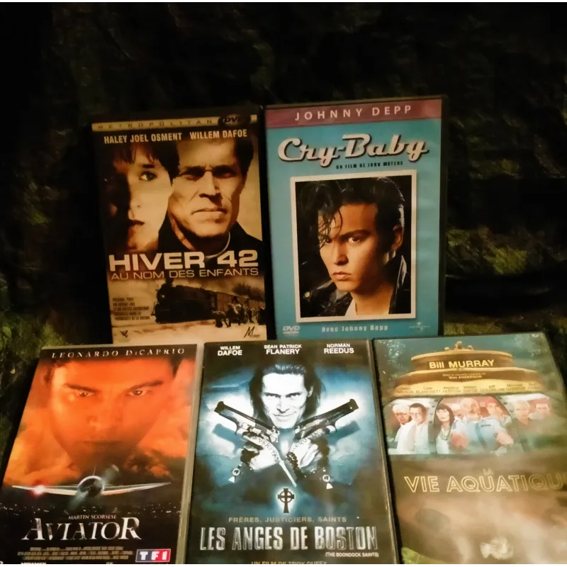 Willem Dafoe Pack 5 Films DVD