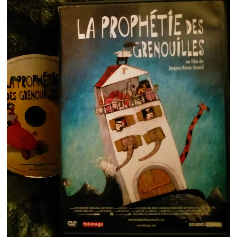 La prophétie des grenouilles - Girerd Film DVD Animation 2003