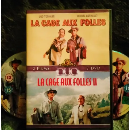 La cage aux folles 1 et 2 - Coffret 2 Films DVD Molinaro - Serrault