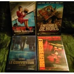 DVD Albert Dupontel Pack 4 Films Irréversible Enfermés dehors Odette Toulemonde Le convoyeur