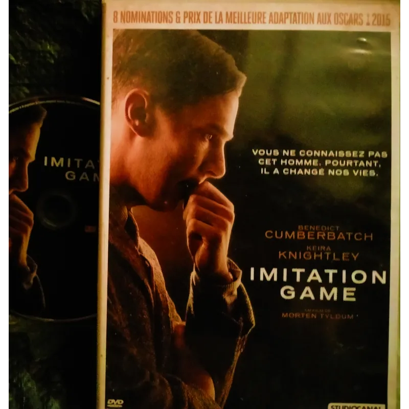 Imitation game - Tyldum - Cumberbatch - Film DVD 2014