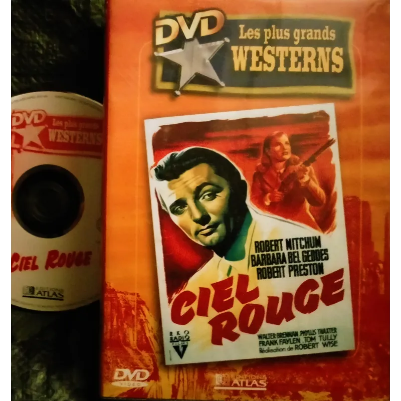 Ciel rouge - Wise Mitchum Film DVD VF 1948
