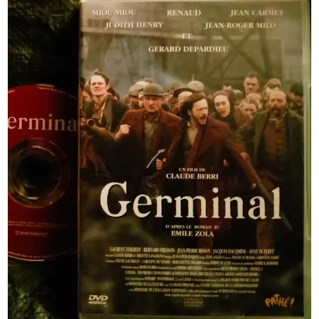 DVD Germinal - Berri Renaud Miou-Miou Depardieu Carmet Film 1993