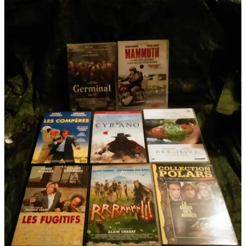 Gérard Depardieu Pack 8 Films DVD