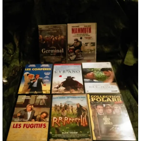Gérard Depardieu Pack 8 Films DVD