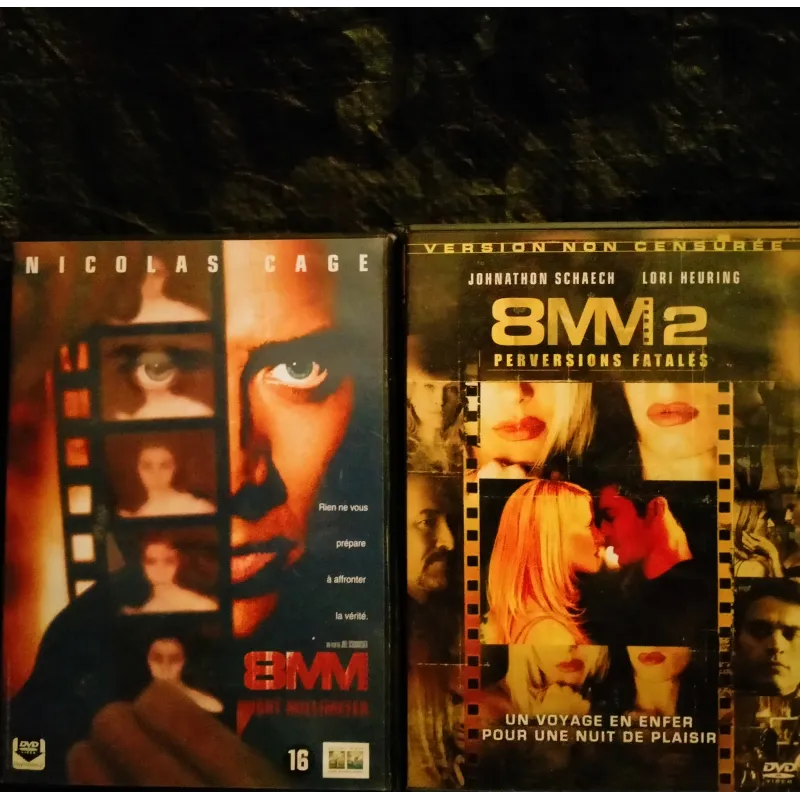 8 Millimètres 1 et 2 - Pack 2 Films DVD Cage