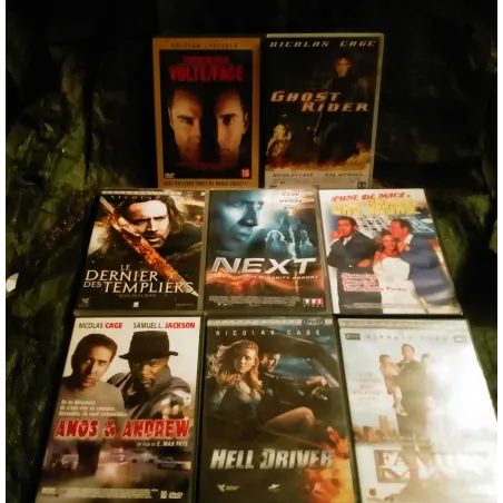 nICOLAS Cage Pack 8 Films DVD