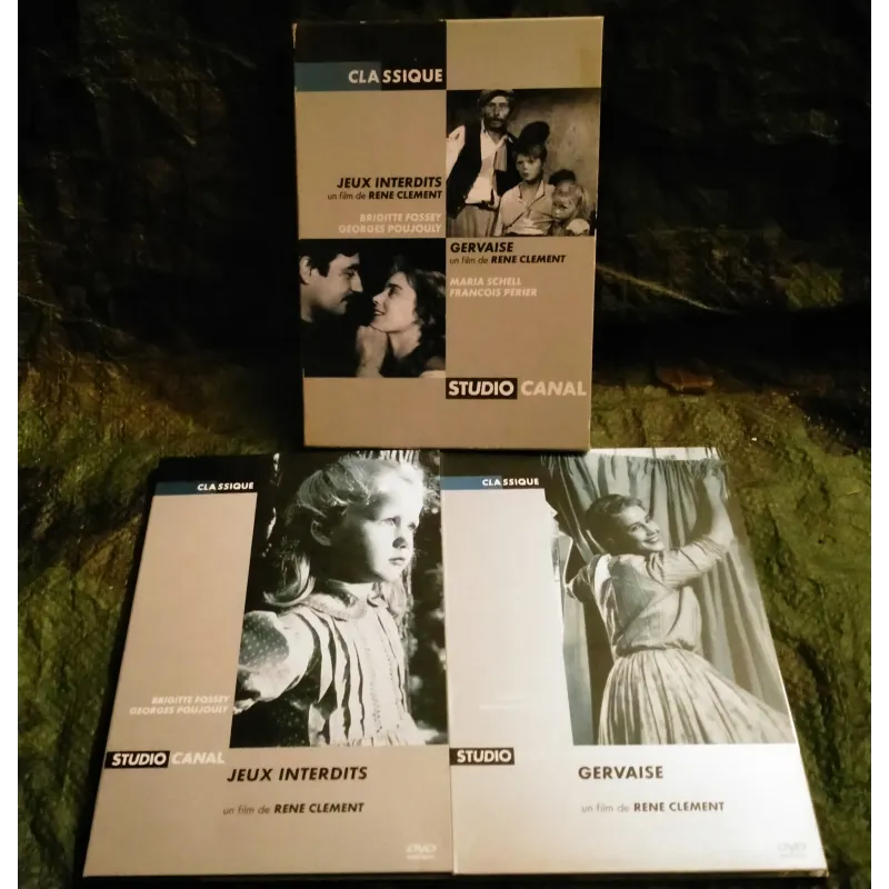 Jeux interdits + Gervaise - Coffret 2 Films DVD Clément - Fossey