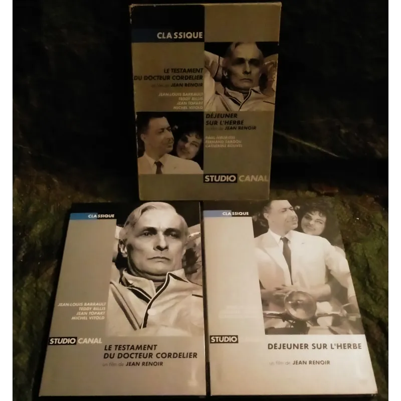Le testament du docteur Cordelier + Déjeuner sur l'herbe - Coffret 2 Films DVD Renoir
