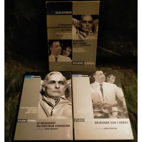 Le testament du docteur Cordelier + Déjeuner sur l'herbe - Coffret 2 Films DVD Renoir