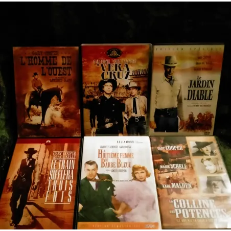 Gary Cooper Pack 6 Films DVD