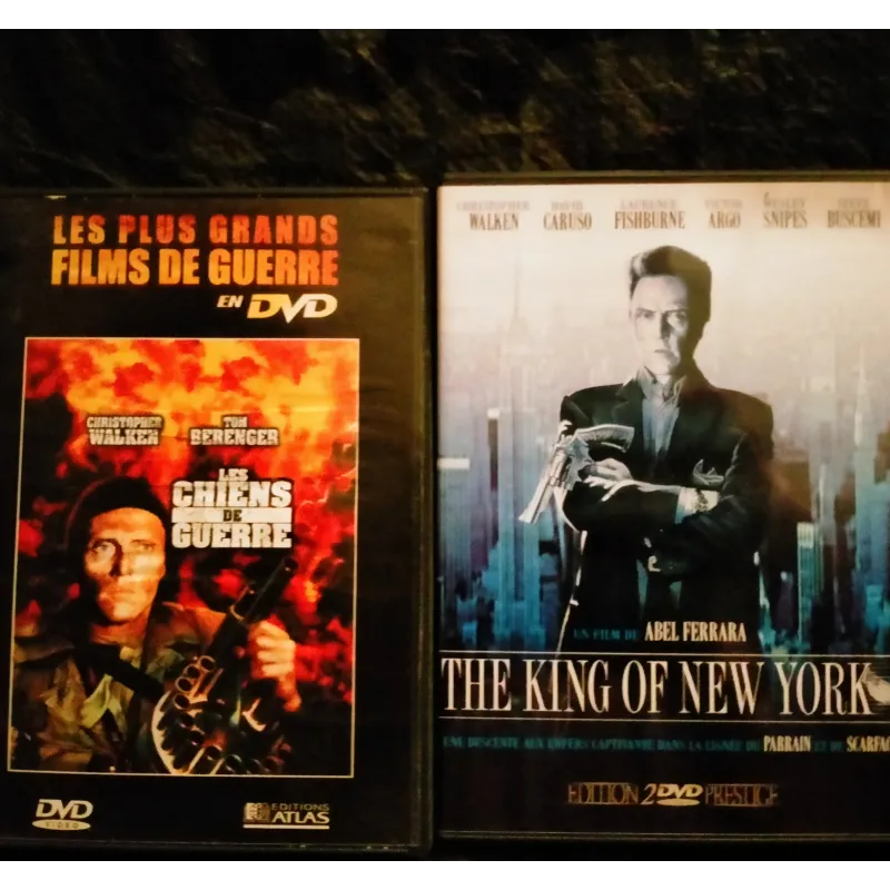 DVD Christopher Walken Pack 2 Films 3 DVD Fishburne