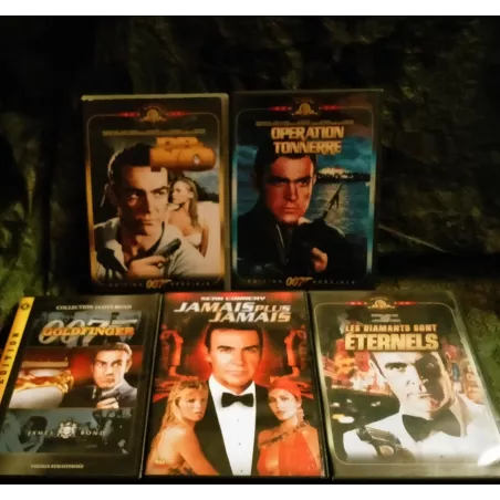 James Bond 007 Pack 5 Films DVD Sean Connery