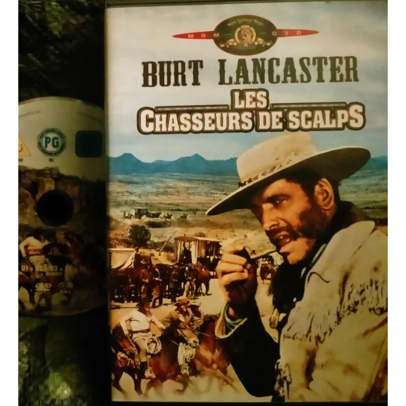 Les chasseurs de scalps - Pollack - Lancaster - Savalas  Film DVD 1968