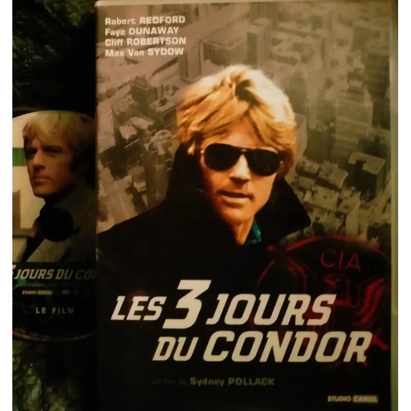Les trois jours du Condor - Pollack - Redford - Dunaway Film DVD 1975