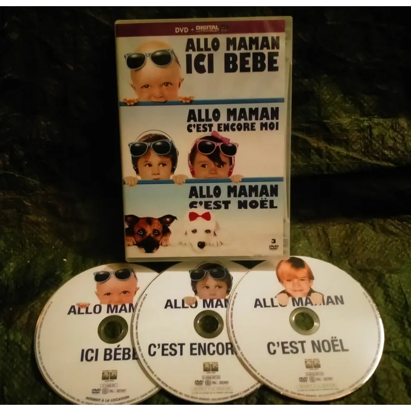 DVD Allô maman ici bébé Trilogie coffret 3 Films Travolta